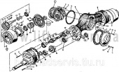 Сервотормоз d 190 мм ( в сборе ) ДВ1661,ДВ1662